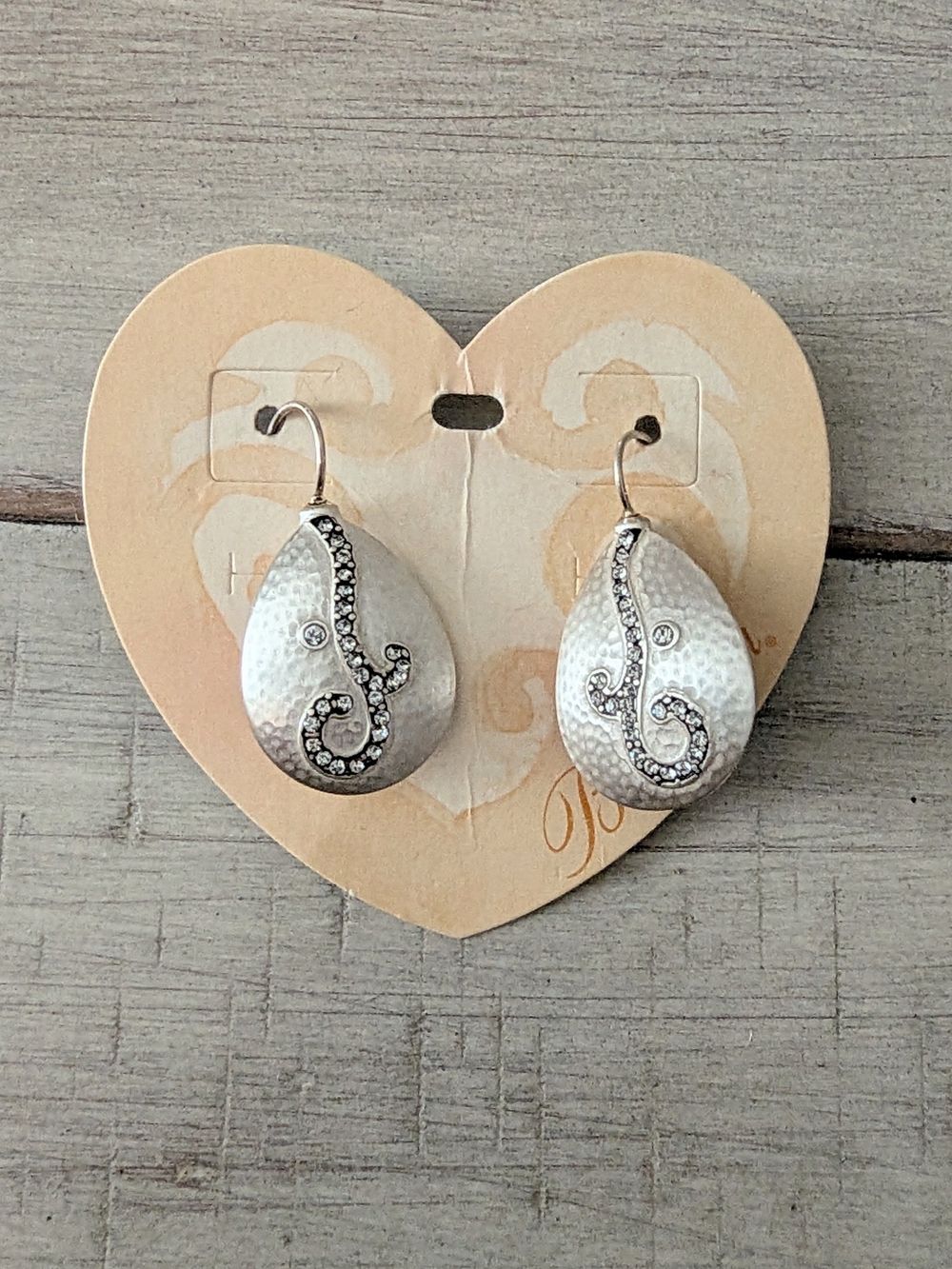 Brighton "Versailles Colonnade" teardrop french wire earrings